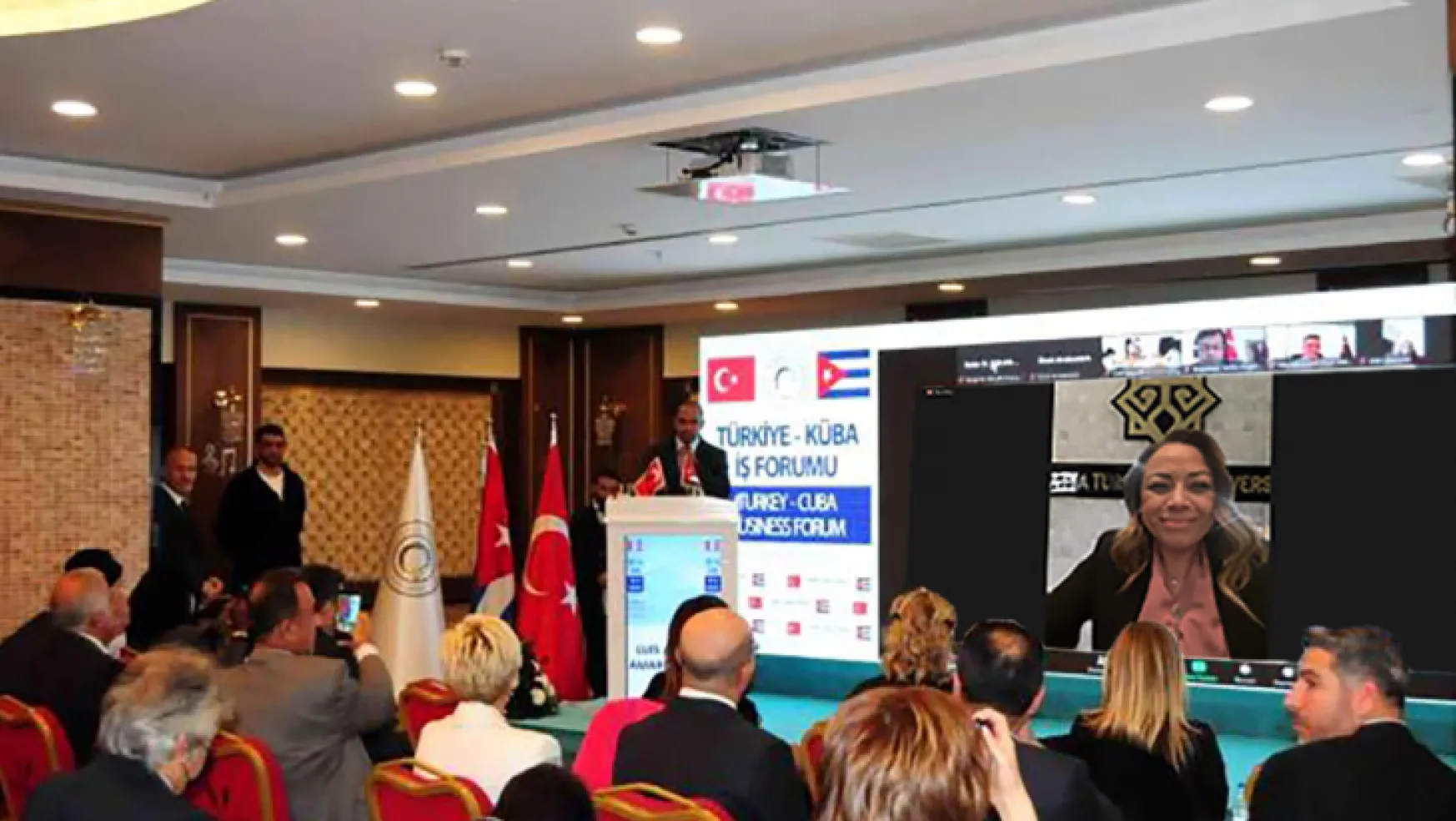 Rektör Karabulut Türkiye Küba İş Forumu'na Katıldı
