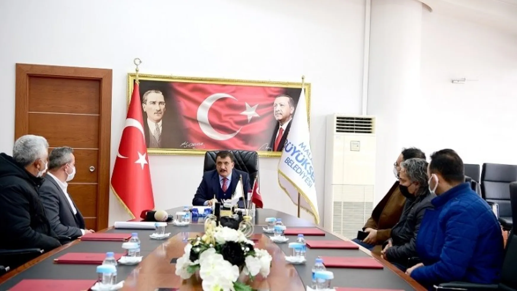 Sarıcıoğlu Mahalle Muhtarından Başkan Gürkan'a Ziyaret