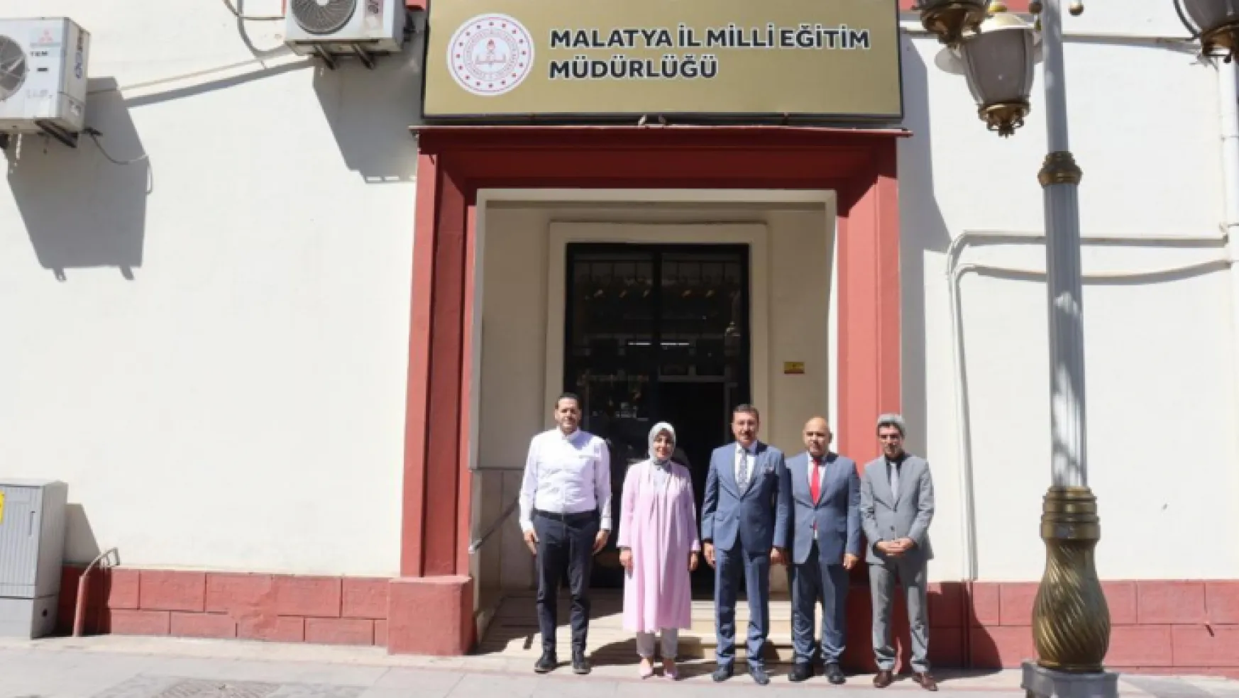 Tüfenkci, İl Milli Eğitim Müdürü Özdemir'i ziyaret etti