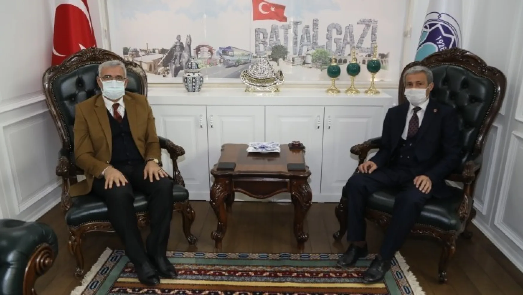 Türkmen Dostu Başkan Güder'e Teşekkür Ziyareti