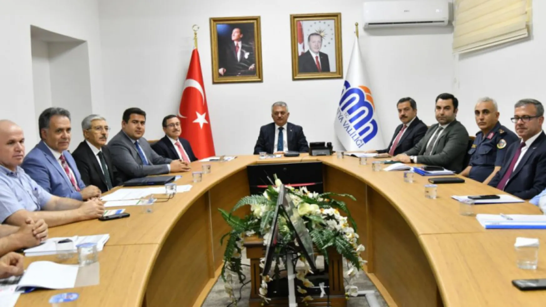 Vali Ersin Yazıcı Başkanlığında 2023-2024 Yılı Güvenlik ve KYK Toplantısı Gerçekleştirildi