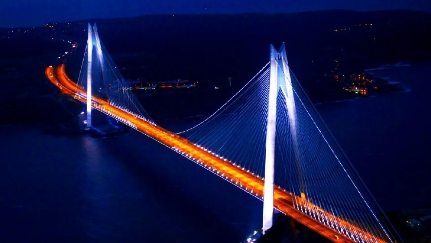 Yavuz Sultan Selim Köprüsü kansere karşı mavi ve turuncu ışık yakacak