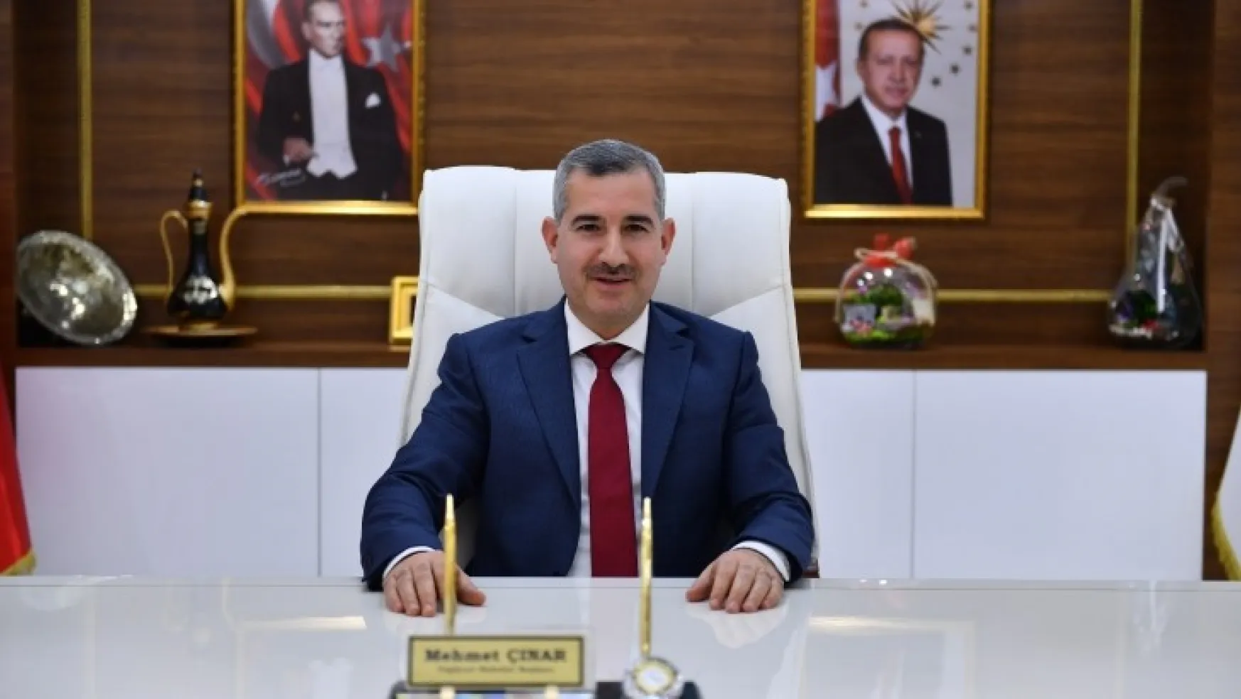 Yeşilyurt Belediye Başkanı Mehmet Çınar'dan 29 Ekim Cumhuriyet Bayramı Mesajı