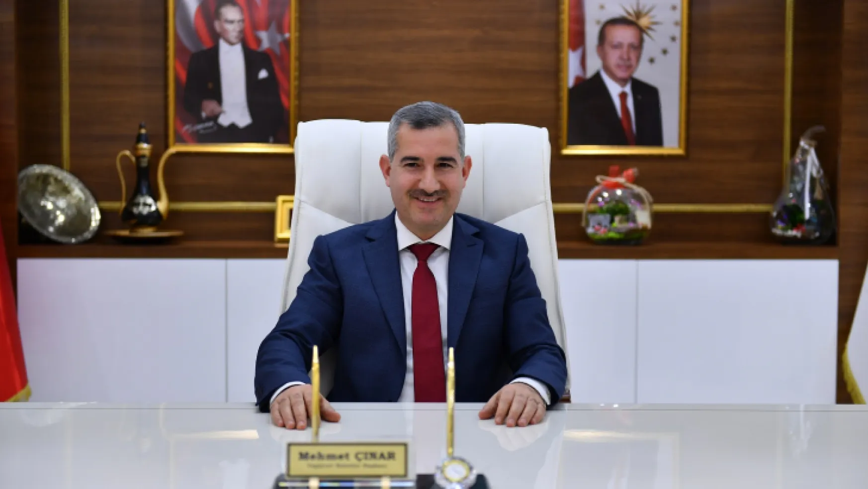 Yeşilyurt Belediye Başkanı Mehmet Çınar'dan Yeni Yıl Kutlama Mesajı