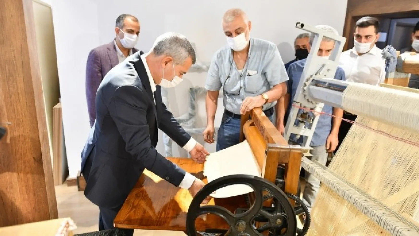 Yeşilyurt Belediyesi Ahmet Çalık Tekstil Müzesinde Dokumacılık Kültürünün Tarihi Unsurları Sergilenecek