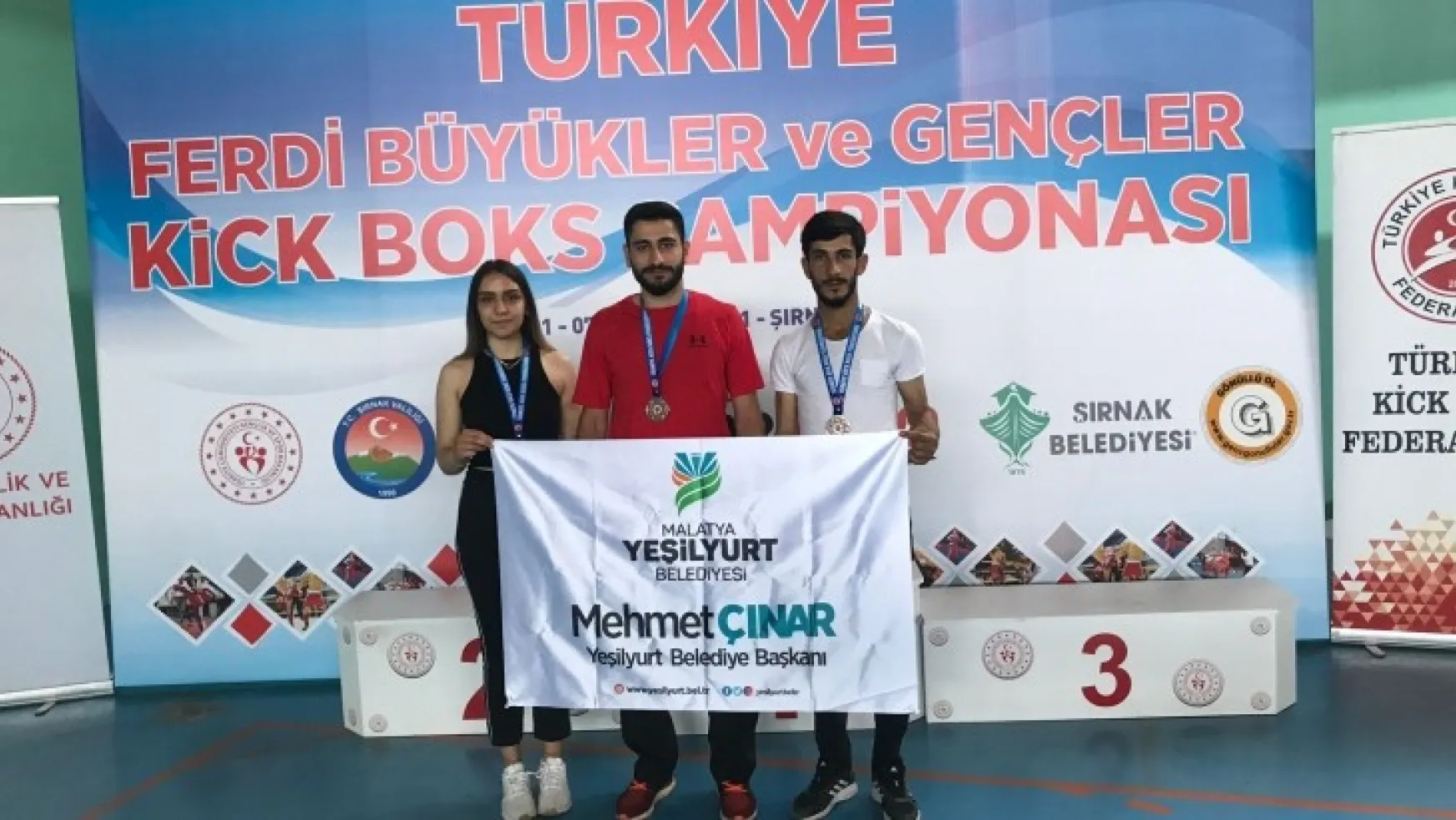 Yeşilyurt Belediyesi Kıck-Boks Sporcuları, Şırnak'tan Başarılarla Döndü