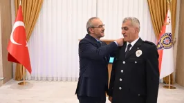 2025 Yılı Rütbe Terfi Töreni Vali Yavuz'un Katılımıyla Gerçekleştirildi