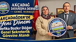 AKÇADAĞDER'de Atama Kararı Oy Birliğiyle Alındı