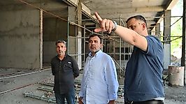 Başkan Mikail Sülük, Pütürge'de Devam Eden Projeleri Yerinde İnceledi