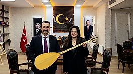 Kaymakam Günlü'den Üniversiteyi Kazanan Öğrenciye Anlamlı Destek!