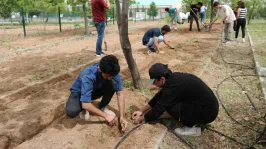 Özel Gereksinimli Öğrencilere Bahçecilik Eğitimi Verildi