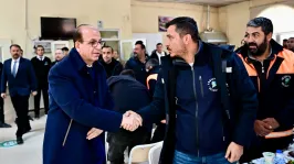 Yeşilyurt'ta Kış Mesaisi: Başkan Geçit Personelle Buluştu