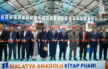 11. Malatya Anadolu Kitap Ve Kültür Fuarı Kitapseverlere Kapılarını Açtı