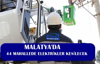 44 Mahallede Elektrikler Kesilecek