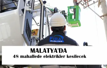 48 Mahallede Elektrikler Kesilecek
