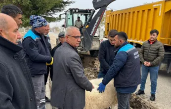 Arguvan'da doğalgaz çalışmaları başladı