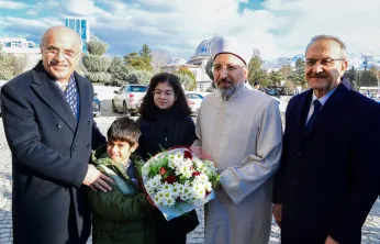 Arpaguş'tan Başkan Er'e Cami Hizmetleri İçin Teşekkür
