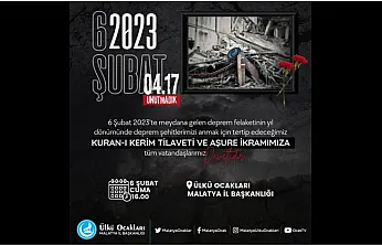 Asrın Felaketinin Yıl Dönümünde Malatya'da Deprem Şehitleri Anılacak