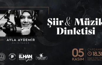 Ayla Aydemir Malatyalılarla Buluşuyor: Şiir ve Müzik Dinletisi 5 Kasım'da