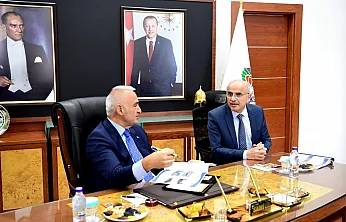 Bakan Ersoy'dan Başkan Er'e Ziyaret