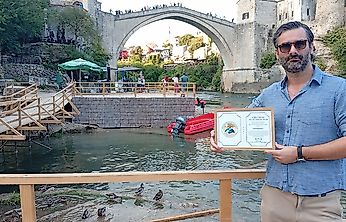 Barış ve Sağlıklı Yaşam Çalışmalarına Bosna Hersek'ten Ödül