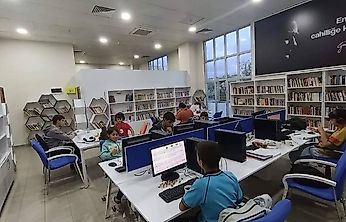 Başkan Eren'den Gençlere 24 Saat Açık Kütüphane Desteği