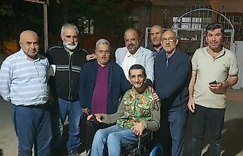 Başkan Taşkın'dan Anlamlı Jest: Mevlana Akın'a Akülü Araç Hediye Edildi