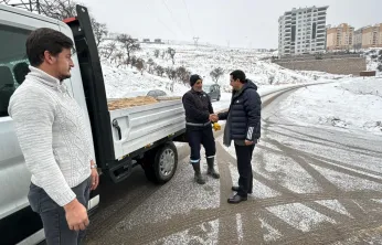 Battalgazi'de Karla Mücadele Teyakkuzu