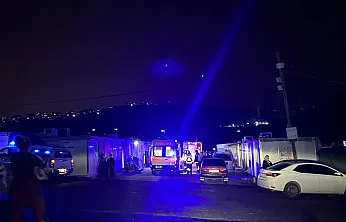 Battalgazi'de Konteyner Kentte Korkutan Yangın