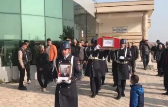 Bayrağa Sarılı Tabutuyla Helallik Aldı