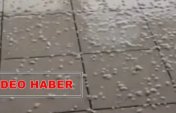 Bodrum'da Sağanak ve yoğun dolu Yağışı Hayatı Olumsuz Etkiledi