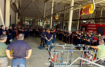 Büyükşehir İtfaiyesi Personeline  PACE Projesi Kapsamında Kapsamlı Eğitim