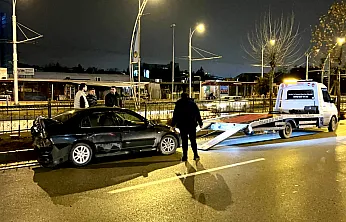 Çevreyolu Buhara Bulvarı'nda Akşam Saatlerinde Kaza