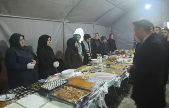 Darende'de Gazze'ye destek kermesi