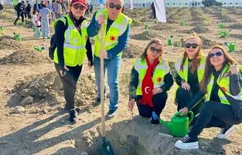 Dİ-DER'den Anlamlı Seferberlik: Fidanlar Geleceğe Nefes Oldu