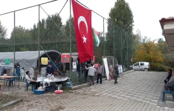 Dilek Mahallesi'nde Gazze İçin Yardım Kermesi Düzenlendi