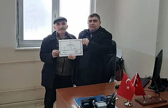 Doğanşehir'de Azmin Zaferi: 82 Yaşında Okur Yazar Oldu