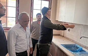 Doğanşehir'de Kırsal Konutlarda Çalışmalar Hız Kesmeden Sürüyor