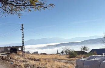 Doğanşehir ve Darende'de 'Bulut Denizi' Manzarası Mest Etti