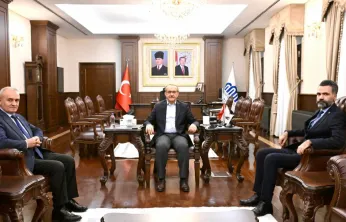 Dr. Abdullah Akgüneş'ten Vali Seddar Yavuz'a Ziyaret