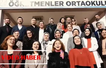 Eğitimde Başarılarıyla Tanınan Okul, Öğretmenler Günü'nü Kliple Taçlandırdı