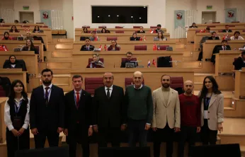 Genç Diplomatlar Atatürk Üniversitesi'nde AB Gündemini Tartıştı
