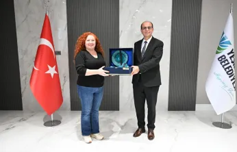 'Gençlik Ve Ailem' Temalı 1.Kısa Film Yarışması Konuklarından Başkan Geçit'e Ziyaret!