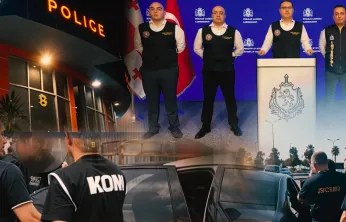 Gürcistan'da 14 kaçak şahıs ortak operasyonla yakalandı