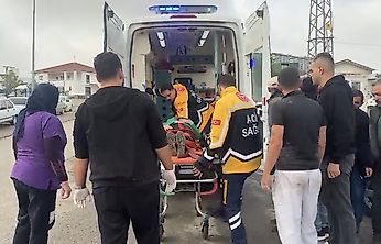 Hastane önünde yaya kazası: 1 yaralı