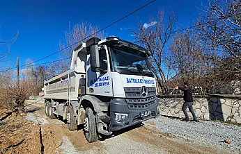 Hatunsuyu ve Alacakapı'da Ulaşım Daha Güvenli