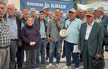 Hekimhan'da Maden Tepkisi