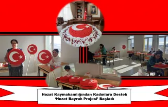 Hozat Kaymakamlığından Kadınların Ekonomik Güçlenmesine Yönelik Örnek Proje: 'Hozat Bayrak Projesi' Hayata Geçirildi