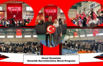 Hozat'ta Güvenlik Güçlerine Anlamlı Moral Programı