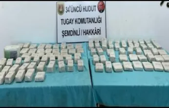 Hudut Birliklerinden Uyuşturucuya Geçit Yok: 102 Kilo Uyuşturucu Madde Ele Geçirildi